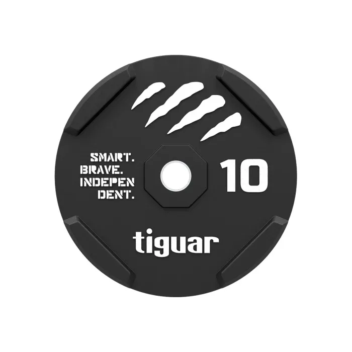 Czarny bumper gumowy tiguar o obciążeniu 10 kg, ustawiony pionowo