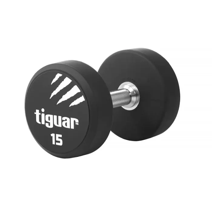 Hantel tiguar 15 kg w powłoce poliuretanowej