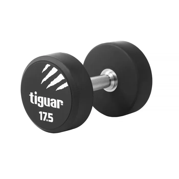 Hantel tiguar 17,5 kg w powłoce poliuretanowej