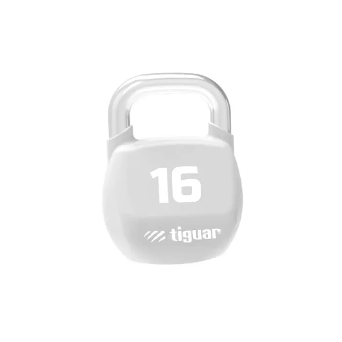 Kettlebell tiguar 16 kg z serii 4RACE w powłoce CPU